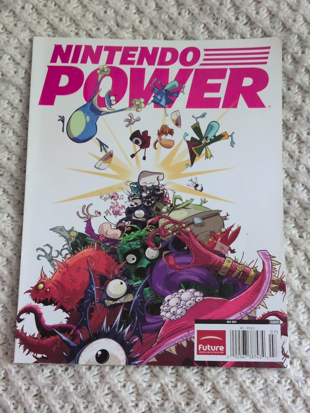 Nintendo Power Magazine #V269 July 2011 Rayman Origins